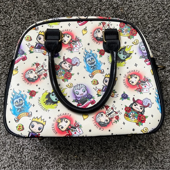 Disney Pop! by Loungefly Villains Tattoo Art Purse - Picture 2 of 10